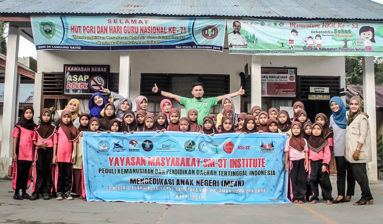 Reportase Mengedukasi Anak Negeri Pasaman, Sumatera Barat