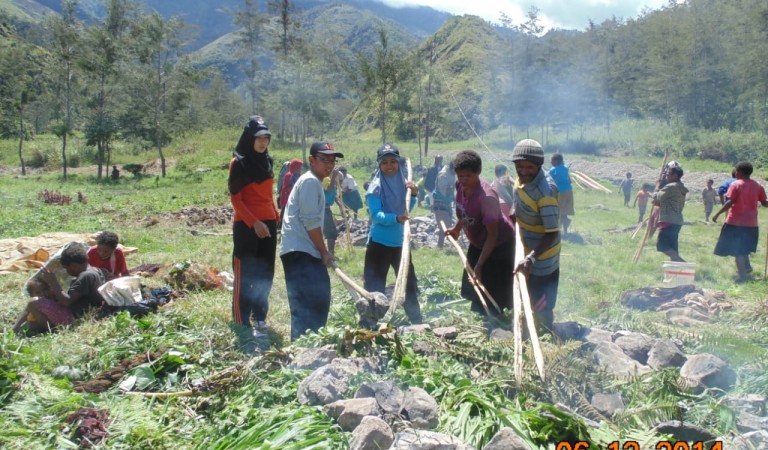 Pernikahan, Babi, dan Bakar Batu