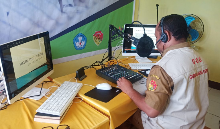 SMKN Kokar NTT Dirikan Radio untuk Pembelajaran di Masa Pandemi Covid-19